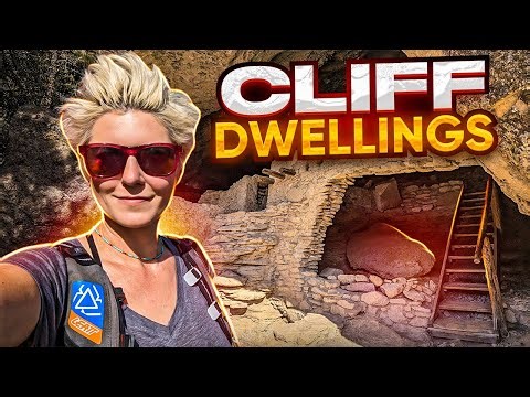 Exploring Gila Cliff Dwellings and Hot Spring in New Mexico - EP. 229
