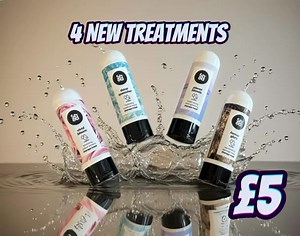 We are excited to launch our new hair treatments across both salons for just £5 includes hair treatment and scalp massage. Ask your stylist for more details. * VIVID BLOOM - Colour protect therapy mask. * FORMER GLORY - Rejuvenating damage repair. * THIRST QUENCHER - Hydrating moisture boost. * PLANET BLONDE - Violet toning strengthening mask. | Harvey Luke hair
