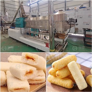 [Hot Item] High-Yield Puffed Snacks Production Machine Various Types Core Filling Puffed Snacks Machine Profitable Puffed Snacks Manufacturing Equipment