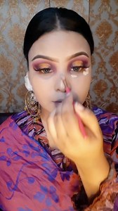 3.8K views · 156 reactions | I Recreate ShimmerGirl Purple Eye Makeup Look tutorial Video 李 Lens form : MysticEye Lenses | Unique Makeup By Esha | Facebook