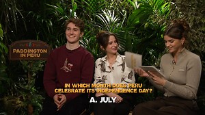 PADDINGTON ÎN PERU – Acum la Cinema. Dublat și Subtitrat în limba Română. How much do you know about Peru? Play along with Madeleine Harris and Samuel Joslin as their Peruvian knowledge is put to the test by Carla Tous! #PaddingtonInPeru is NOW PLAYING in cinemas! | InterComFilm