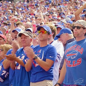 6.3K views · 342 reactions | All the sights and sounds from our home opener win.  Watch now on our YouTube: https://bufbills.co/455EkHu | Buffalo Bills | Facebook