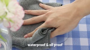 Romanstile Rectangle Vinyl Tablecloth, 100% Waterproof Buffalo Gingham Plastic Table Cloth, Heavy Duty Wipeable Checkered Table Covers for Outdoor, Camping, Picnic, Patio - 60 x 120, Navy Blue