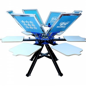 [Hot Item] Screen Printing Machine Supplier Mr Multi-Colors Manual Textile Screen Printing Machine