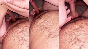 Mon épouse en train de sucer ma queue bien raide