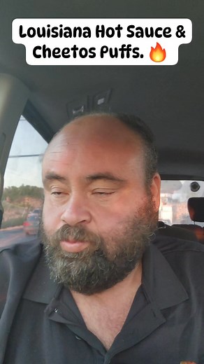 #LouisianaHotSauce & #CheetosPuffs .. Spicy Cheetos Puffs. Yummy. Louisiana Brand Hot Sauce or Cheetos if you're seeing this let's collab. 😁 🔥 🤤 @highlight | Chuck Fox