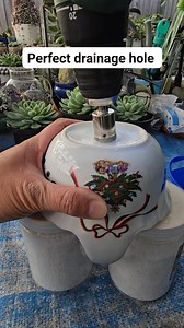 No drainage hole, no problem... Let's drill using diamond drill bit. #bikolanahardinera #drainaghole #drillbit #drilling #planter #pot | Bikolanahardinera