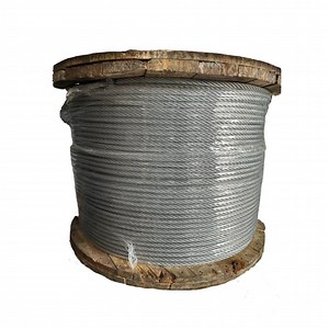 [Hot Item] Hot-Selling Premium Quality Custom 6-Strand/8-Strand High Elasticity Wire Rope for Mechanical Hoisting