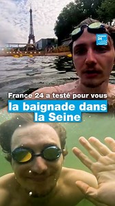 3.4K views · 703 reactions |  La #baignade dans la #Seine fait son grand retour à #Paris ! ➡️ Depuis ce samedi 5 juillet, Parisiens et touristes peuvent piquer une tête dans le fleuve grâce à trois sites dédiés accessibles gratuitement. Notre journaliste Valentin Cacheux s’est jeté à l’eau pour vous partager ses premières impressions #France #Grenelle #Bercy #PontMarie | FRANCE 24 | Facebook