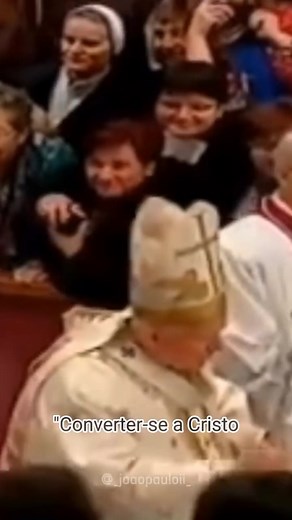 “Converter-se a Cristo, experimentar o poder interior da Sua Cruz e da Sua Ressurreição, experimentar a inteira verdade da existência humana n’Ele, ‘em Cristo’, só é possível com a força destas palavras: ‘Pai, pequei’.” — São João Paulo II, 16 de março de 1980. #romancatholic #chiesacattolica #catholicchurch #iglesiacatolica #igrejacatolica #jpii #saojoaopauloii #peregrinodoamor #joaopauloii #cardealwojtyla #karolwojtyla #papajoaopauloii #johnpaulii #juanpabloii #sanjuanpabloii #stjohnpaulii #to