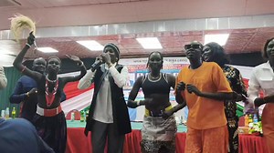Speech and Performance of the Queen of Afrobeats, Achuei Deng Ajiing at the Inauguration Ceremony of Apuk Youth Union in Juba's new leadership. Disclaimer: We don't own the copyright | BEE TV