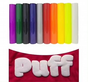 [Hot Item] Wholesale PU 3D Puff Vinyl Printable Free Sample T-Shirt Vinyl Printing