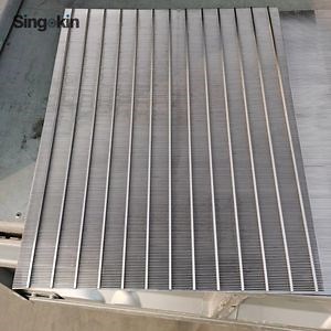 [Hot Item] 200micron 304 316 Stainless Steel Coanda Screen Wedge Wire Filter Screen for Water Intake