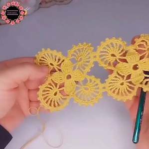 Very easy crochet lace motif | Crochet Patterns