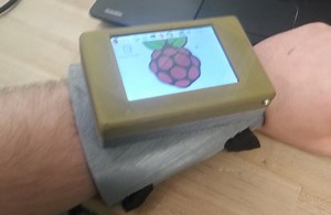 Wrist mounted Touch Pi: Portable Raspberry Pi A  #3DThursday #3DPrinting
