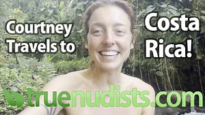 Nude Jungle Adventure in Costa Rica with Courtney | Embracing Nature in the Raw!