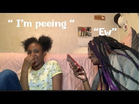 Water Challenge (she peed on herself)