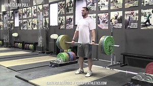 Hang Clean Pull Exercise Demo Video & Info