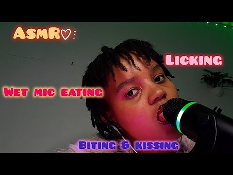 Pure Mic Licking, Biting, Kissing & Eating 😮‍💨 | Wet ASMR for Insane Tingles