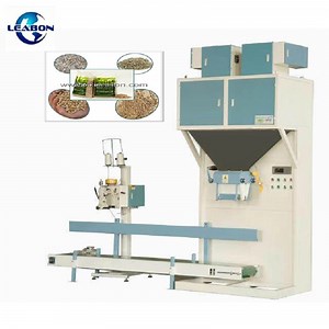 [Hot Item] High Precision Automatic 50kg Fertilizer Compost Fodder Weighing Packing Machine Wheat Bag Packing Sealing Machine