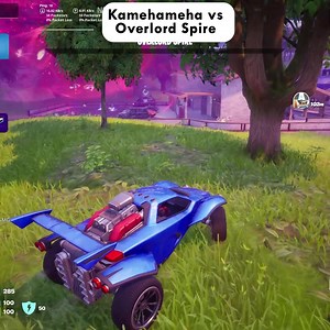 I tried to 1v1 the Overlord Spire with the Kamehameha 😂 | Fortnite Hub
