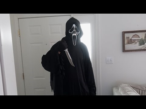 Scream 25th Anniversary Chrome Costume Unboxing