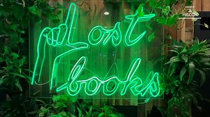 Bookworms get lost in the nature-inspired decor at Lost Books Bookstore. | Localish