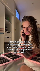 Appeler le patron de SHEIN pour protester la hausse des prix des cils