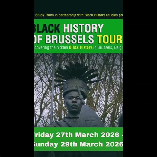 Brussels is beautiful… but do you know its hidden history? 🇧🇪🇨🇩 Join our Black History Tour and discover the untold stories behind the monuments. Book on our Black History of Brussels Tour: Uncovering the Hidden Black History in Brussels, 27 - 29 March 2026. For more info, go to https://blackhistorystudies.com/study-tours/black-history-of-brussels-tour/ #brussels #blackhistory #drcongo #belgium #blackhistorystudytours #BlackHistoryTour #HiddenHistoryBrussels #AfroTourism #KnowYourHistory #DR