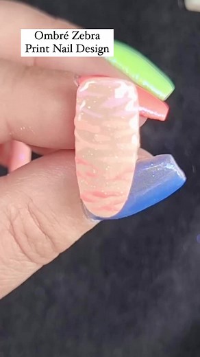 1.4K views | 煉Ombré Zebra Print Nail Design 煉 Using all things Nailchemy ✨ Watch Brand Ambassador and Educator Carla Mitchell create this design  https://www.nailchemy.co.uk/ #nailchemy #nailchemyuk #newnailtech #newnailtechuk #nailideas #ombrenails #nails #nailtutorial #nailstutorials | Nailchemy Limited | Facebook