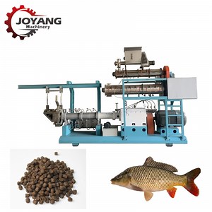 [Hot Item] Floating Fish Feed Pellet Extruder Koi Food Making Machine Pond Fish Food Production Line