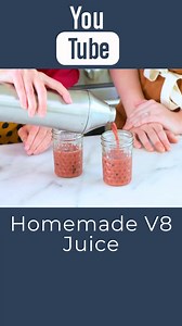 Happy Halloween! We're making homemade V8 juice (or vampire juice!) with a protein boost from bone broth! This recipe is fantastic on a hot day or a sauna session to rehydrate you and give you a boost in electrolytes. In addition, it is immune enhancing with the bone broth and garlic. Lastly it is is a delightful way to increase your vegetable intake that is more nutrient dense than the V8 we all grew up with. Watch the full video on YouTube! Link in bio or go to https://www.youtube.com/@natural