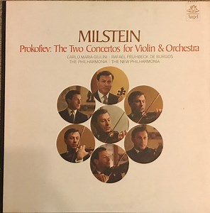 Milstein, Prokofiev, Carlo Maria Giulini, The Philharmonia, Rafael Frühbeck De Burgos, The New Philharmonia - The Two Concertos For Violin & Orchestra