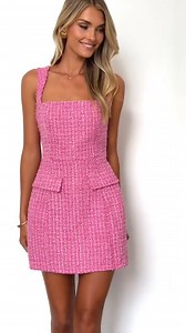 2.9K views | Date night, hens party, girls night out… the Positano dress has your back  https://ginghamandheels.com/products/positano-dress-pink | Gingham and Heels | Facebook