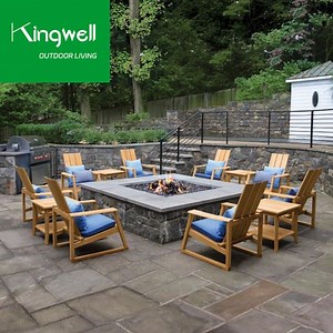 [Hot Item] Leisure Poolside Garden Furniture Solid Wood Lounge Outdoor Adirondack Chair