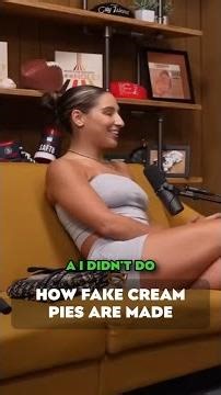 Abella Danger Breaks Down How Fake Cream Pie Scenes Are Actually Filmed