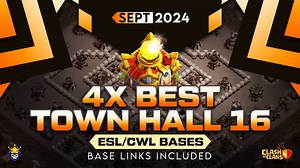 TH16 War bases for September | Clash of Clans