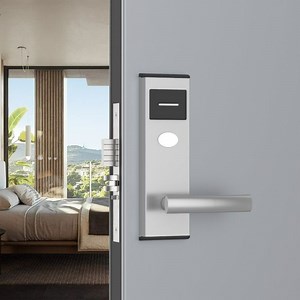 [Hot Item] Custom Smart Door Lock Apartment Building Safety Ttlock Hotel Intelligent Lock Memory Card Data Storage Bluetooth Wi-Fi