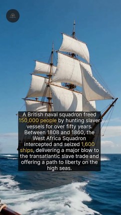 45K views · 755 reactions | Meet the Royal Navy squadron that liberated 150,000 enslaved Africans. | The History Vault | Facebook