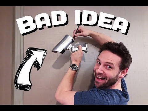 Security camera in BATHROOM! (Prank)