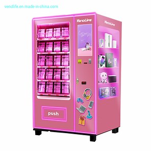 [Hot Item] Easy Management Smart Cosmetic Vending Machine with Reminding Function Eye Lash Hair Bundle Vendlife Vending Machine