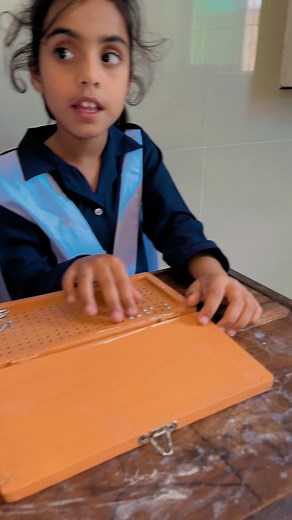 Why Braille Board practice is important: Builds finger memory and accuracy for each alphabet Gives students confidence to write independently Makes Braille learning interactive and effective ✅ #blind #fyppp #foryoupage❤️❤️ #foryoupage❤️❤️❤️foryou💞💞💜#you