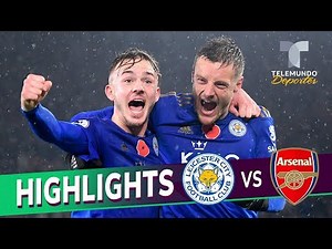 Leicester City vs. Arsenal: 2-0 Goals & Highlights | Premier League | Telemundo Deportes