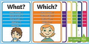 Question Words Poster Pack