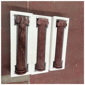 [Hot Item] Revolution Red Quartzite Roman Columns