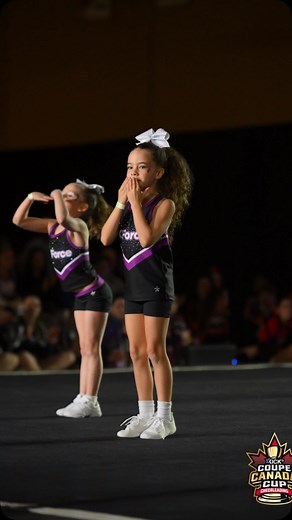Ma petite cheerleader d’amour! #cheerleaderinprogress #gforcecheerleading | Eniale Deschenes-Bernard