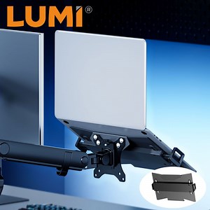 [Hot Item] 12"~18" 9kg Universal Laptop Holder for Monitor Arm Laptop Riser VESA Adapter Computer Component Accessories