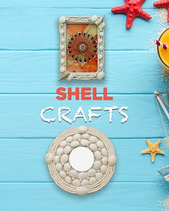 ✨ 2 Easy & Beautiful Shell Craft Ideas! ✨ Looking for fun and creative ways to use sea shells? Try these TWO stunning DIY home décor ideas—perfect for kids and adults alike! Great for adding a beachy vibe to your room 💙 💡 What You Can Make: ✔️ Sea Shell Mirror Wall Decor ✔️ Sea Shell Photo Frame 🎨 Materials You’ll Need: - Sea Shells 🐚 - Mirror - Rope - Hot Glue Gun - Pearls - Cardboard - Photo Frame These crafts are not only super easy but also budget-friendly and eco-friendly! Perfect weeke