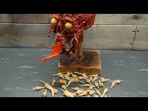 DIY making polymer clay teeth! Sculpey Premo translucent/Cobwebs And Candlesticks