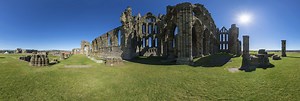 Whitby Abbey church ruins, Yorkshire 360 Panorama | 360Cities